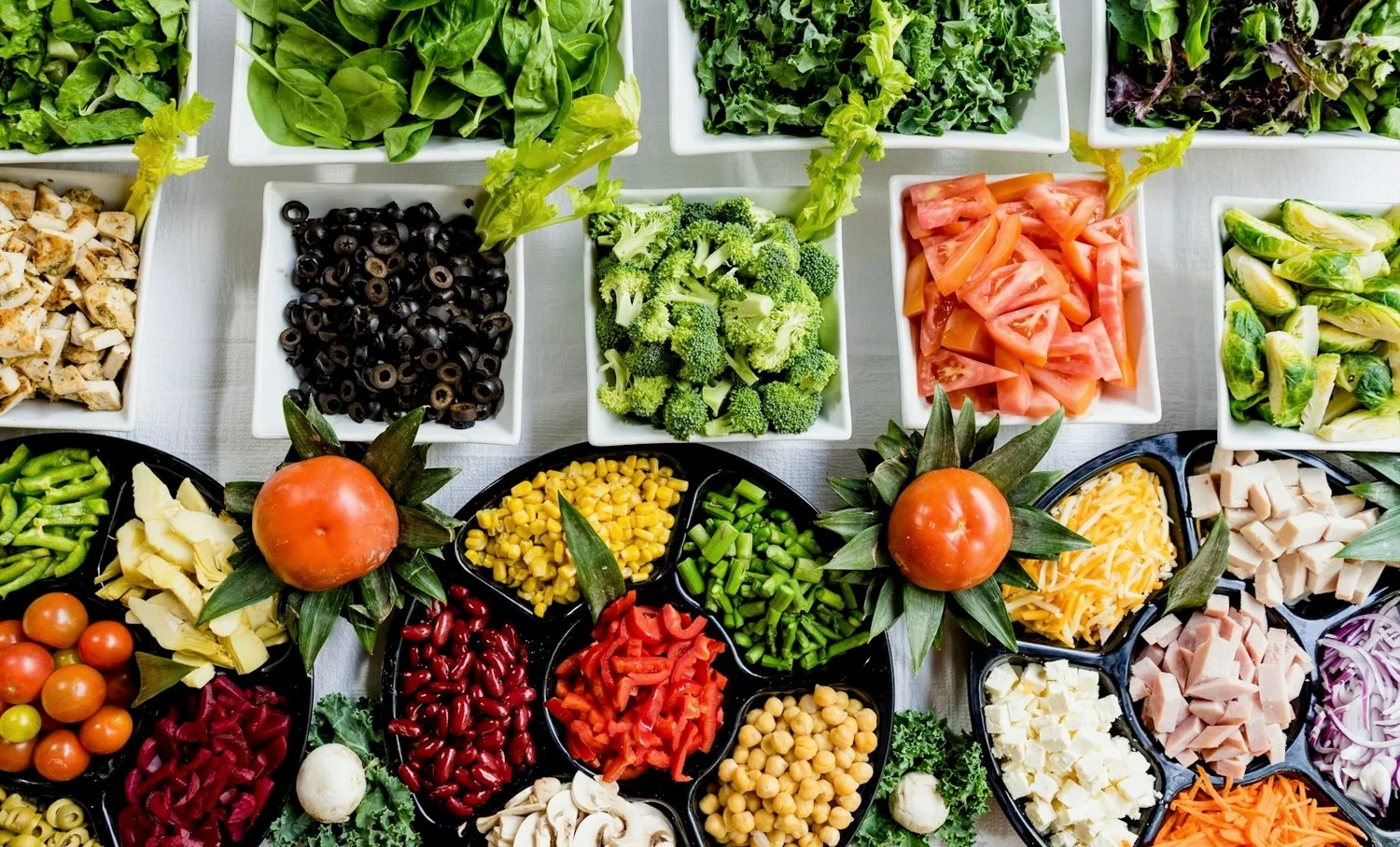 Renkli ve dengeli günlük sofra